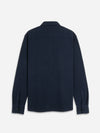 Darcy Slub Waffle Shirt - Navy