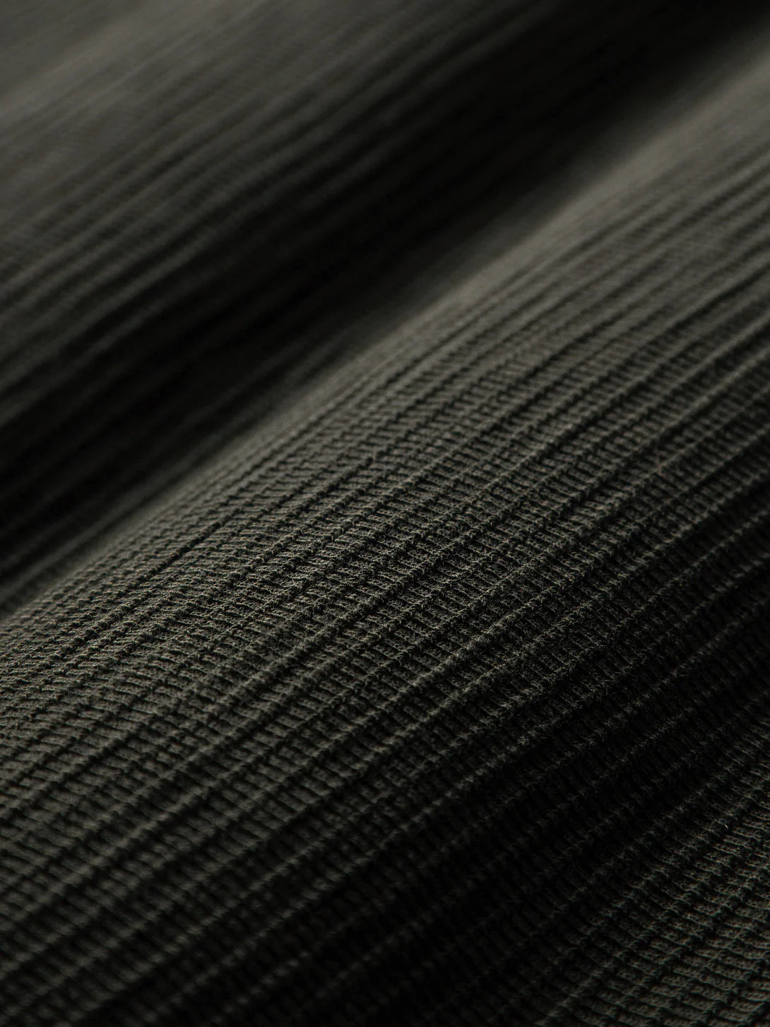 Darcy Slub Waffle Shirt - Peat