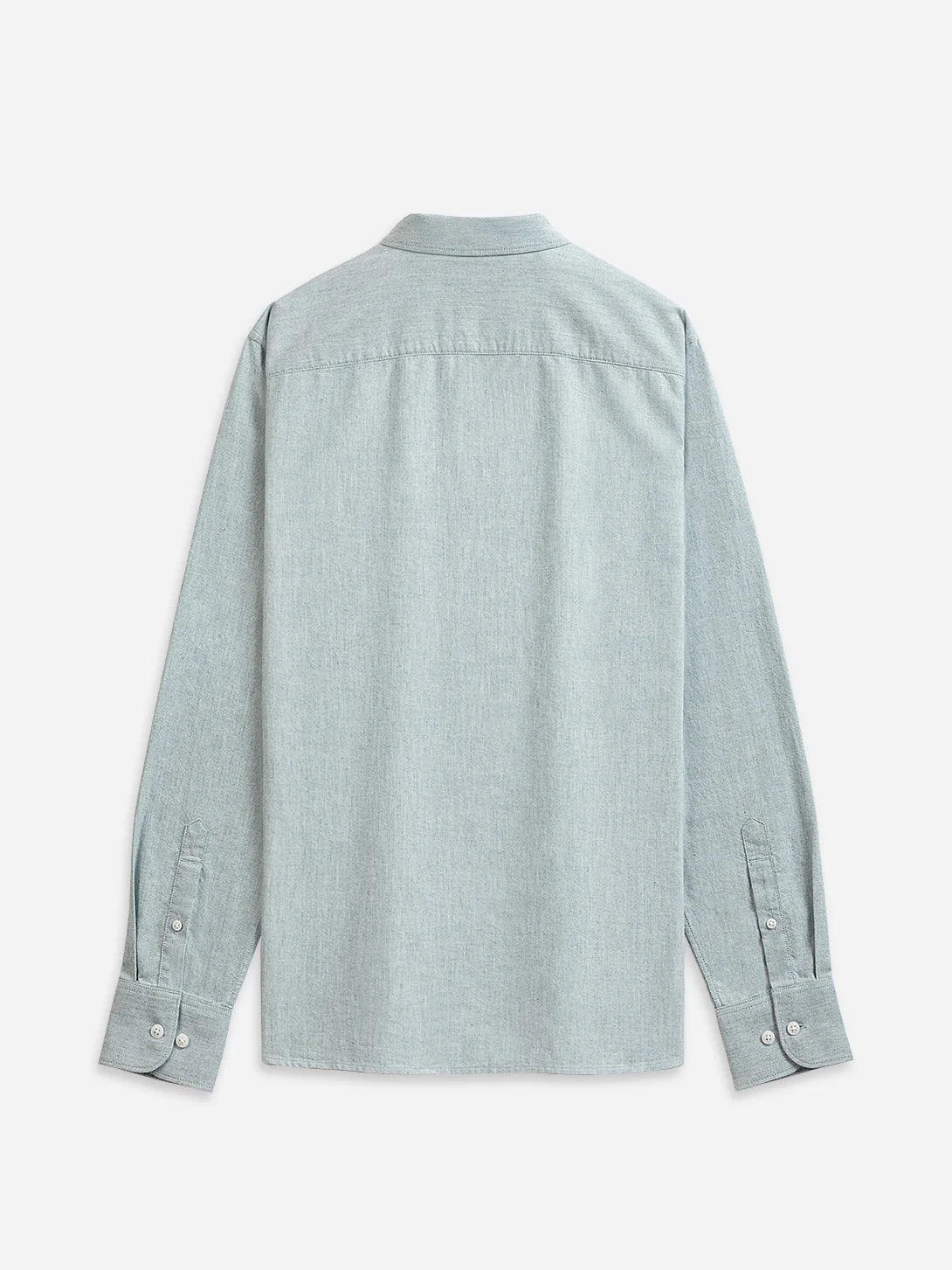 Fulton Heather Oxford Shirt - Lead