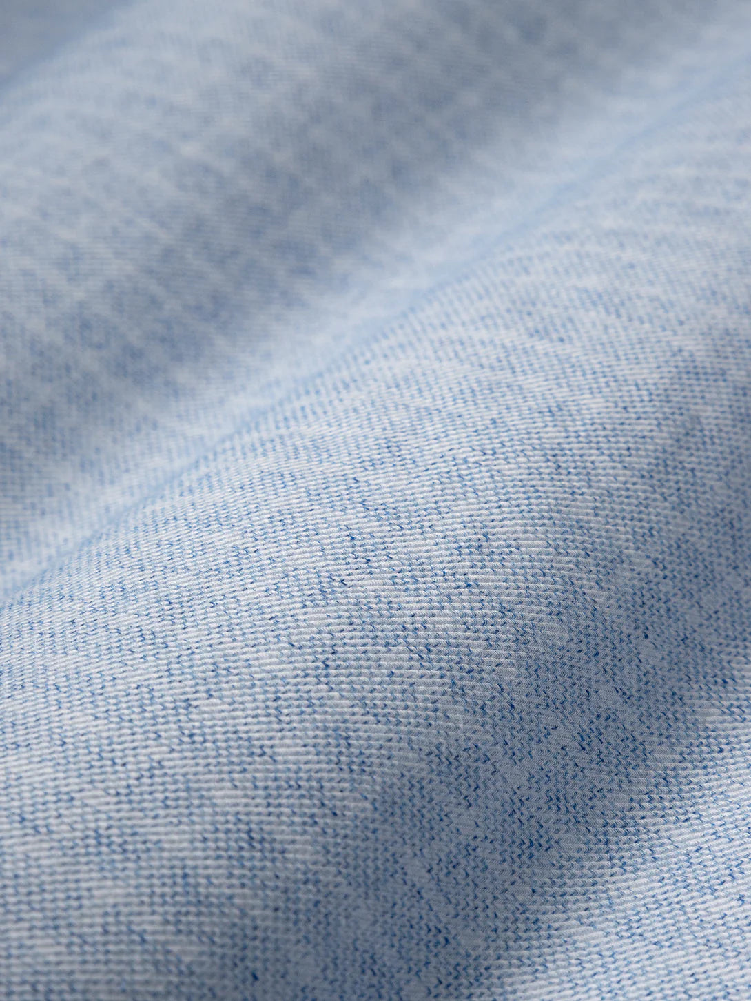 Arik Heather Gridcheck Shirt - Light Blue & White