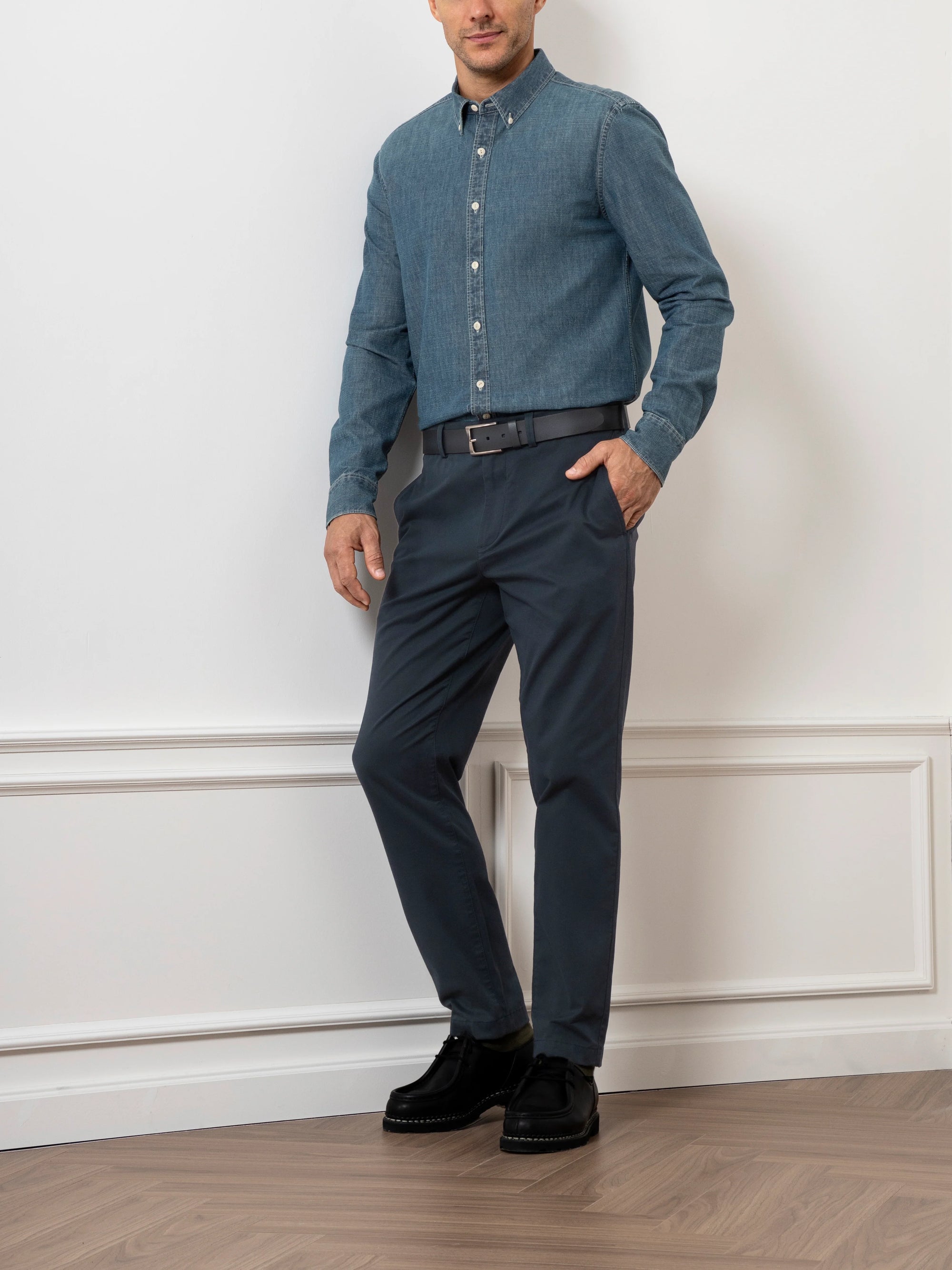 Fulton Denim Shirt - Medium Indigo