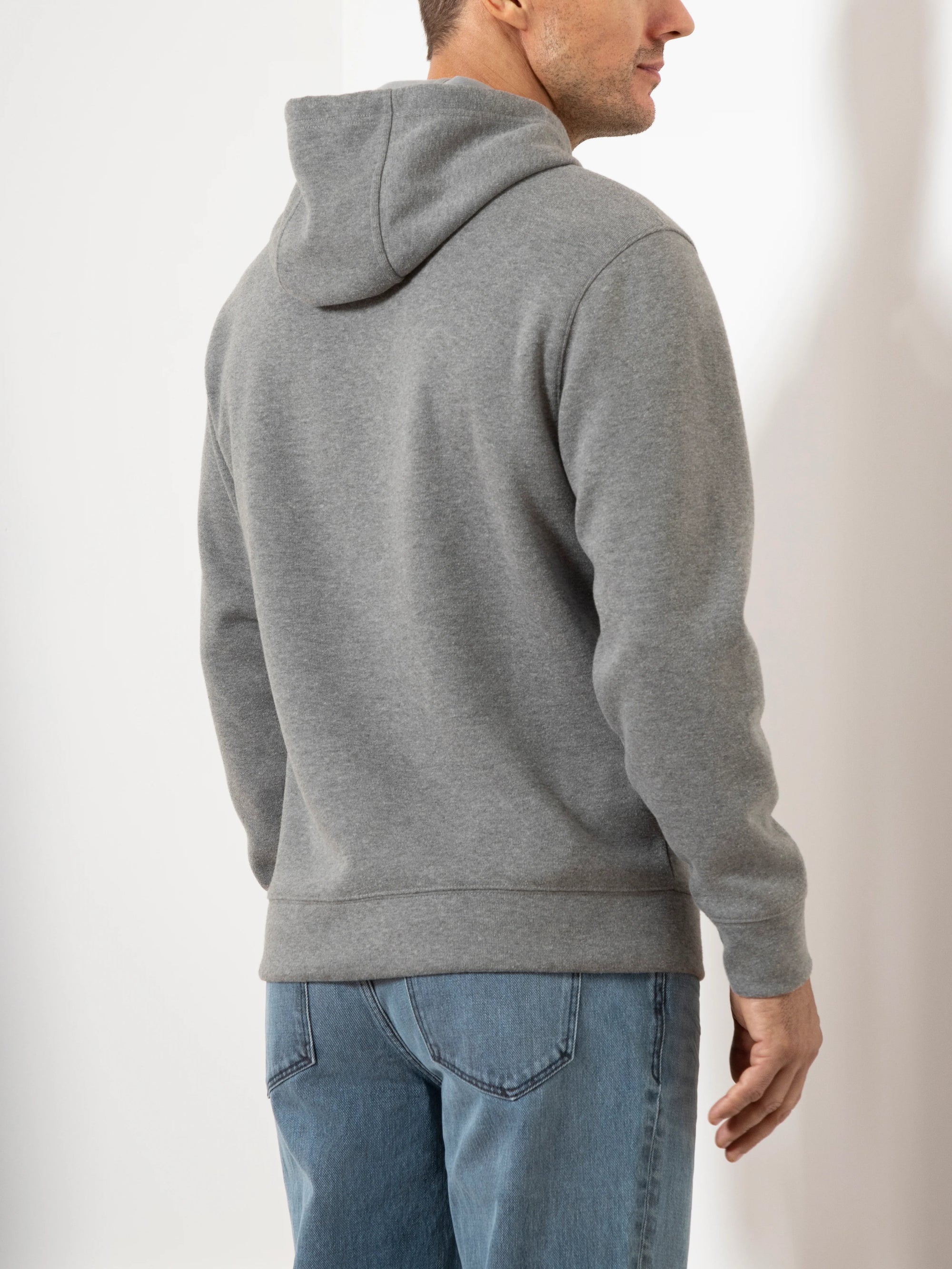 Harper Pocket Hoodie - Grey Heather