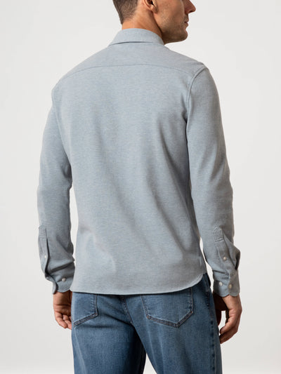 Darcy Heather Shirt - Mid Blue