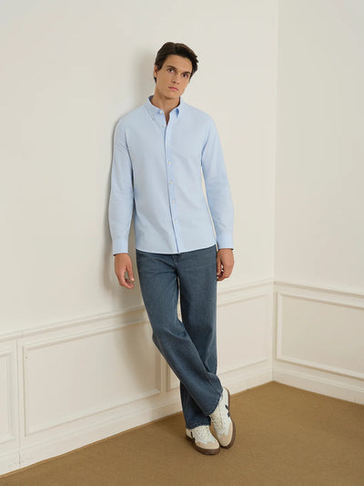 Fulton Oxford Shirt - Light Blue