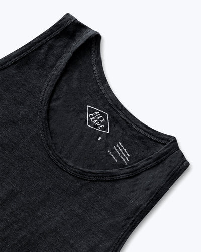 Knit Linen Tank Tee - Night