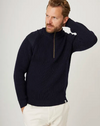 Foxton Quarter Zip Neck - Navy