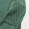 Garment-Dyed Henley Sweater - Jungle Green