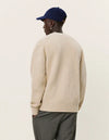 Gary Fleck Wool Cardigan - Light Sand