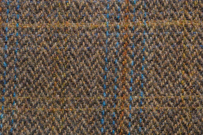 Irish Tweed Waistcoat - Brown Hunting Plaid