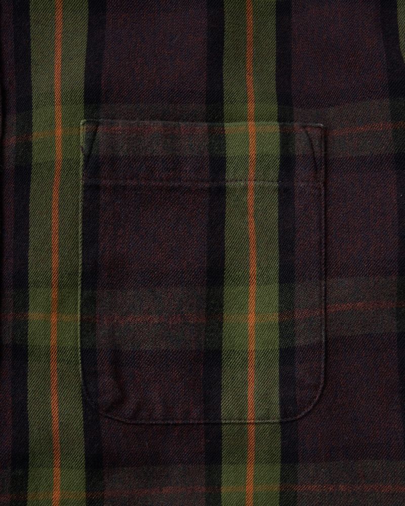 The Jack - Merlot Plaid Flannel