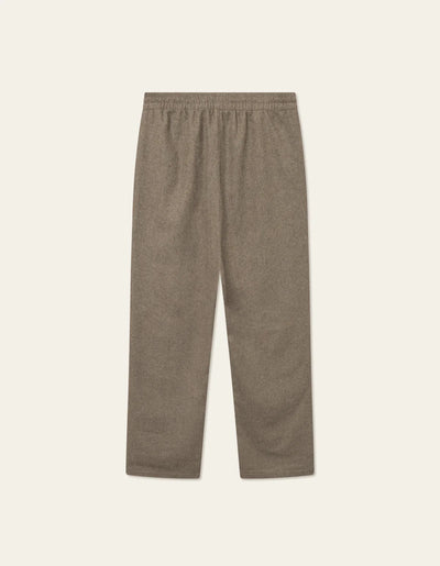 Houston Wool Drawstring Pants - Desert Taupe