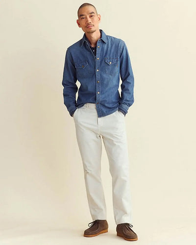 Shoals Denim Shirt - Light Indigo