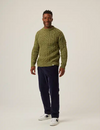 Hudson Aran Jumper - Apple