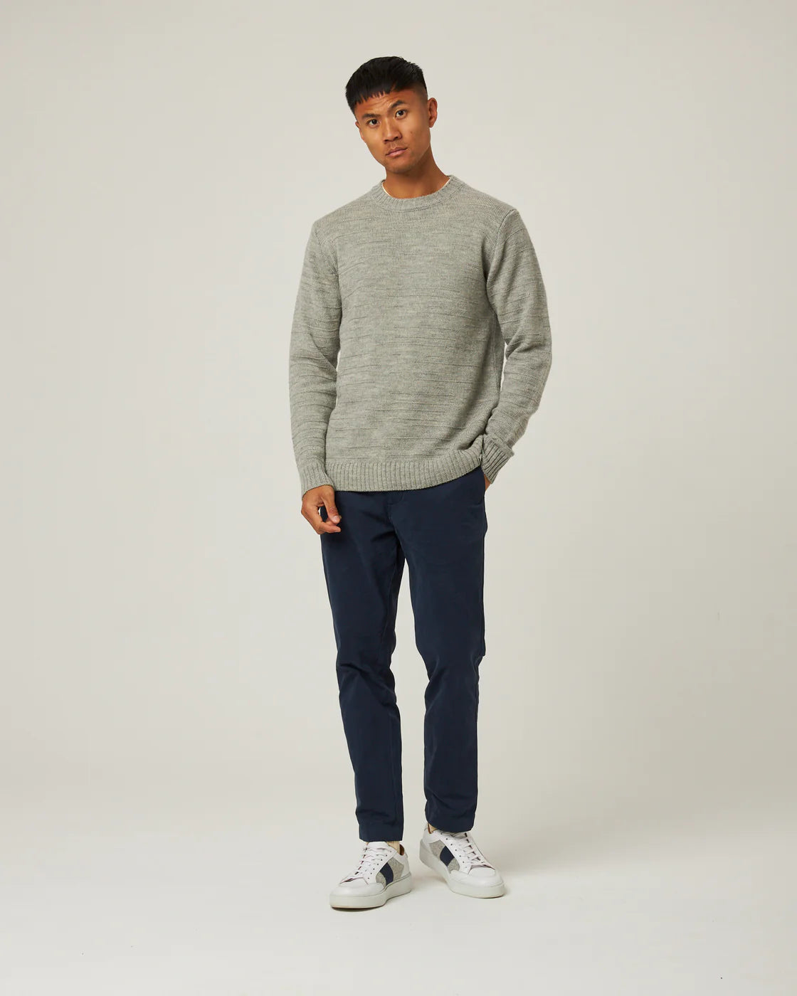 Intercity Crew Sweater - Gray