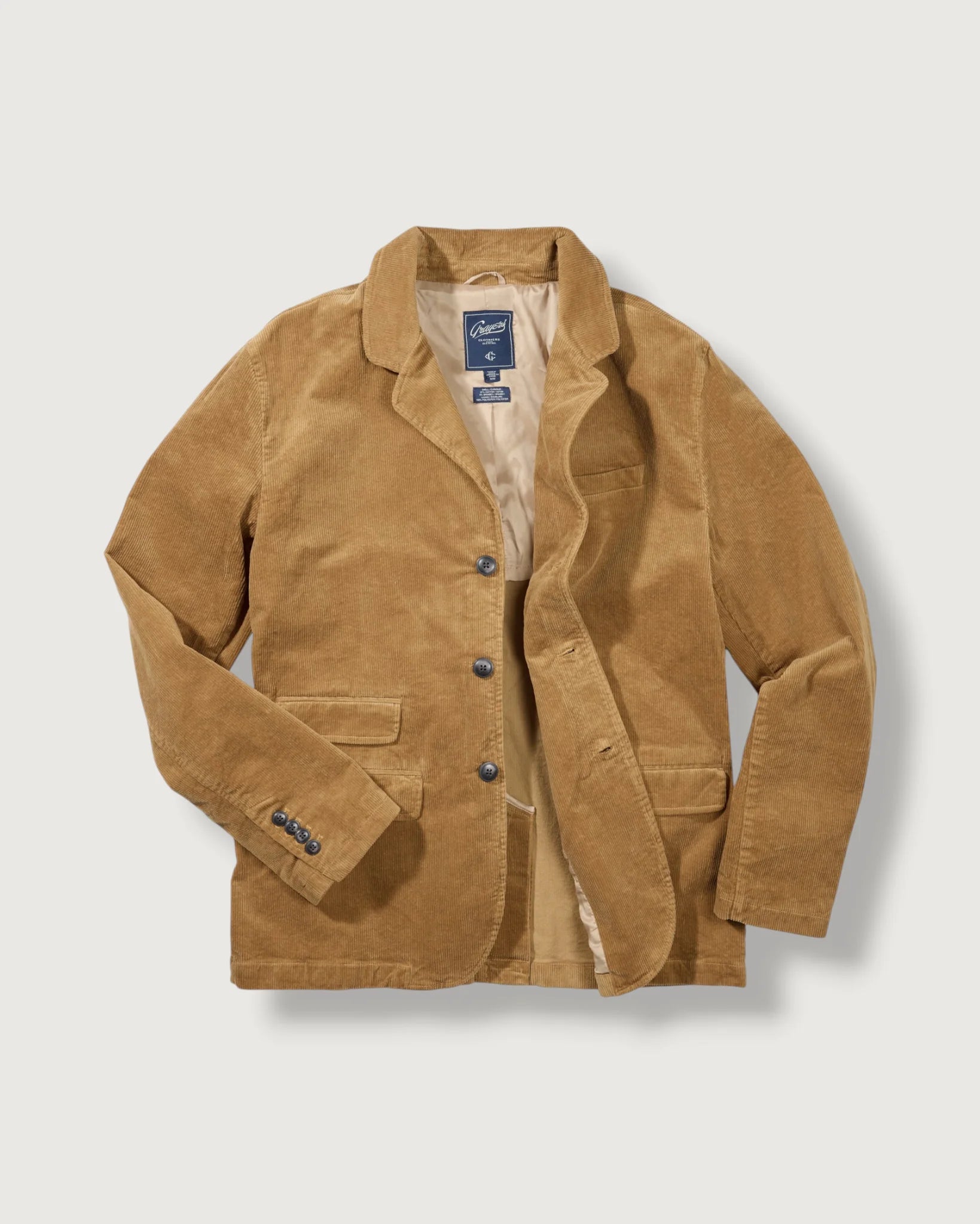 Flemings English Corduroy Blazer - Saddle