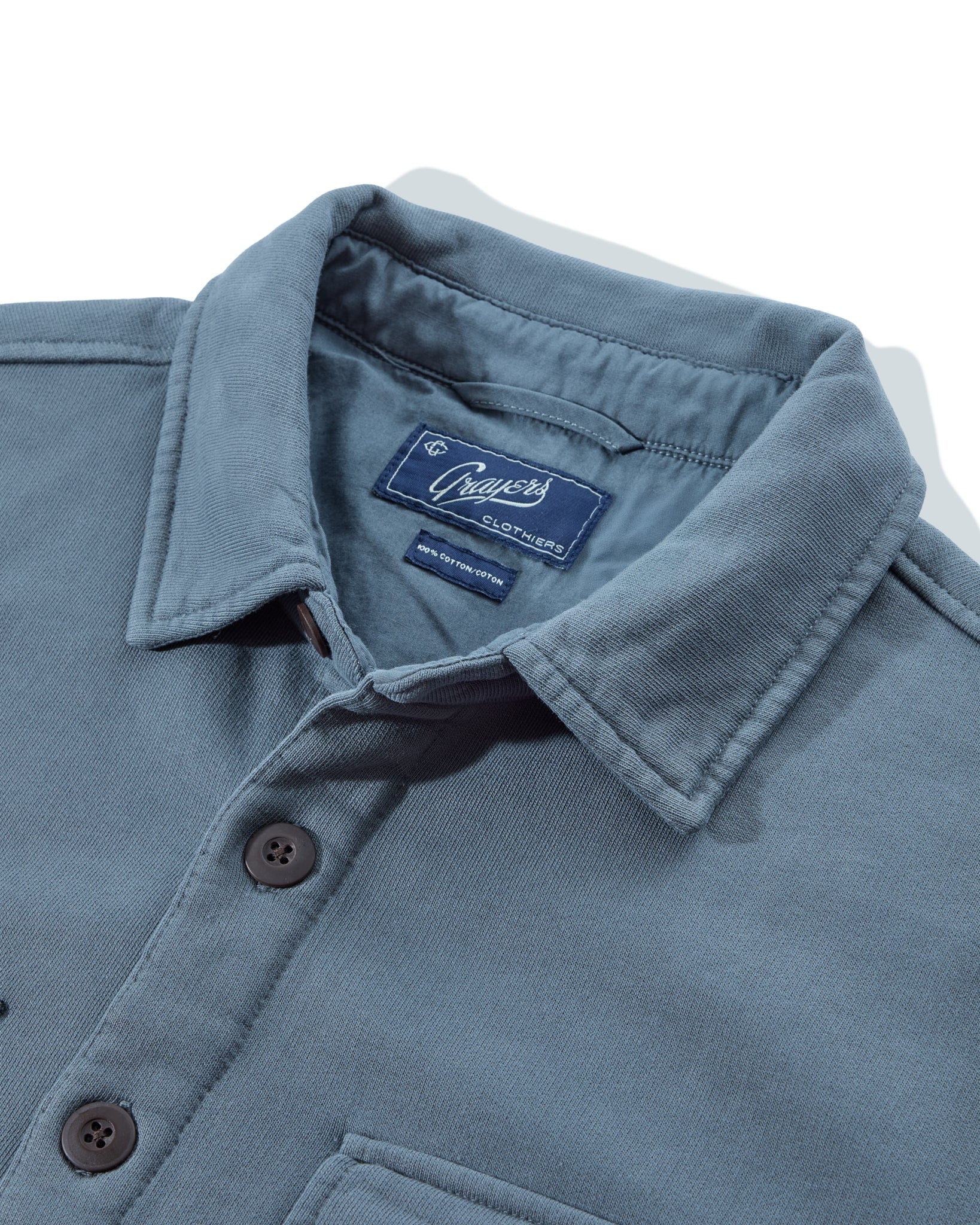 Defender Terry CPO Jacket - Dark Slate