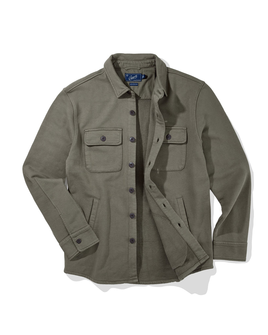 Defender Terry CPO Jacket - Faded Olive