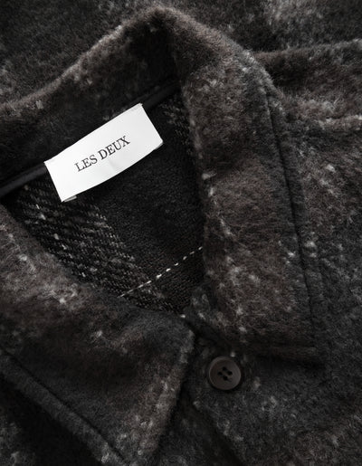 Jayce Overshirt 2.0 - Black & Charcoal