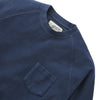 Dunlop Reverse Fleece Crew - Dark Blue