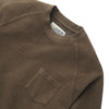 Dunlop Reverse Fleece Crew - Moss