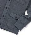 Boise Terry Cardigan - Charcoal