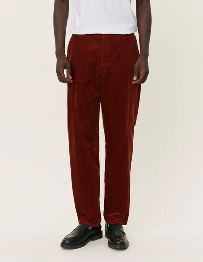 Kody Heavy Corduroy Pants - Fired Brick