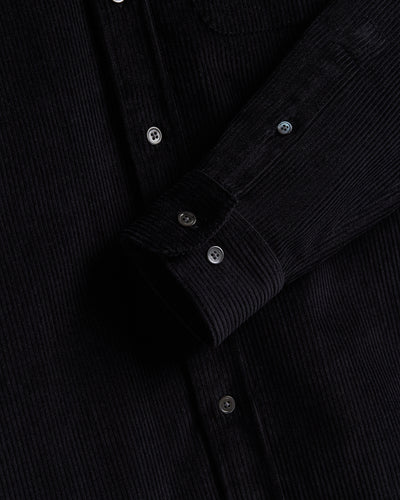 Lobo Corduroy Shirt - Black