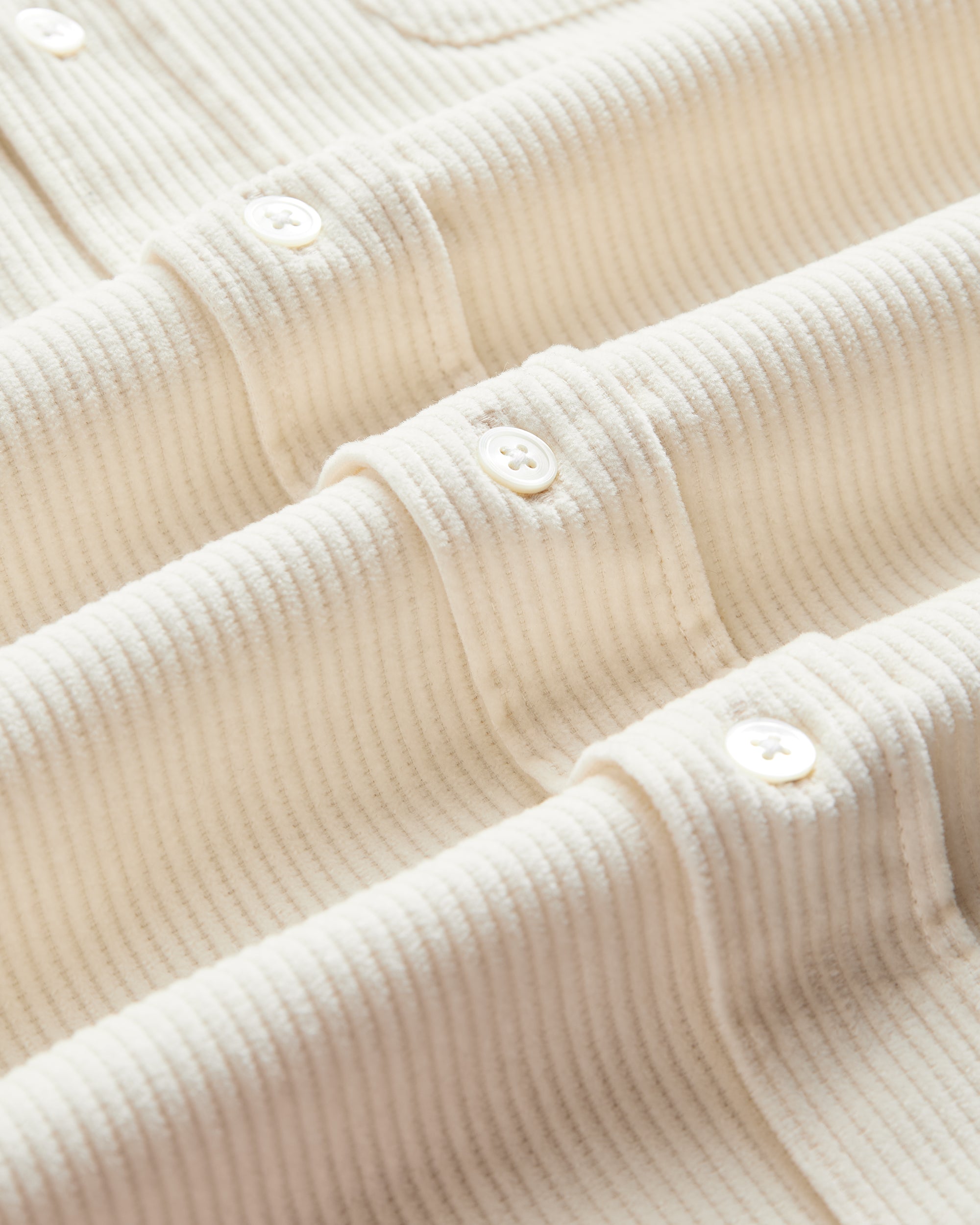 Lobo Corduroy Shirt - Ecru