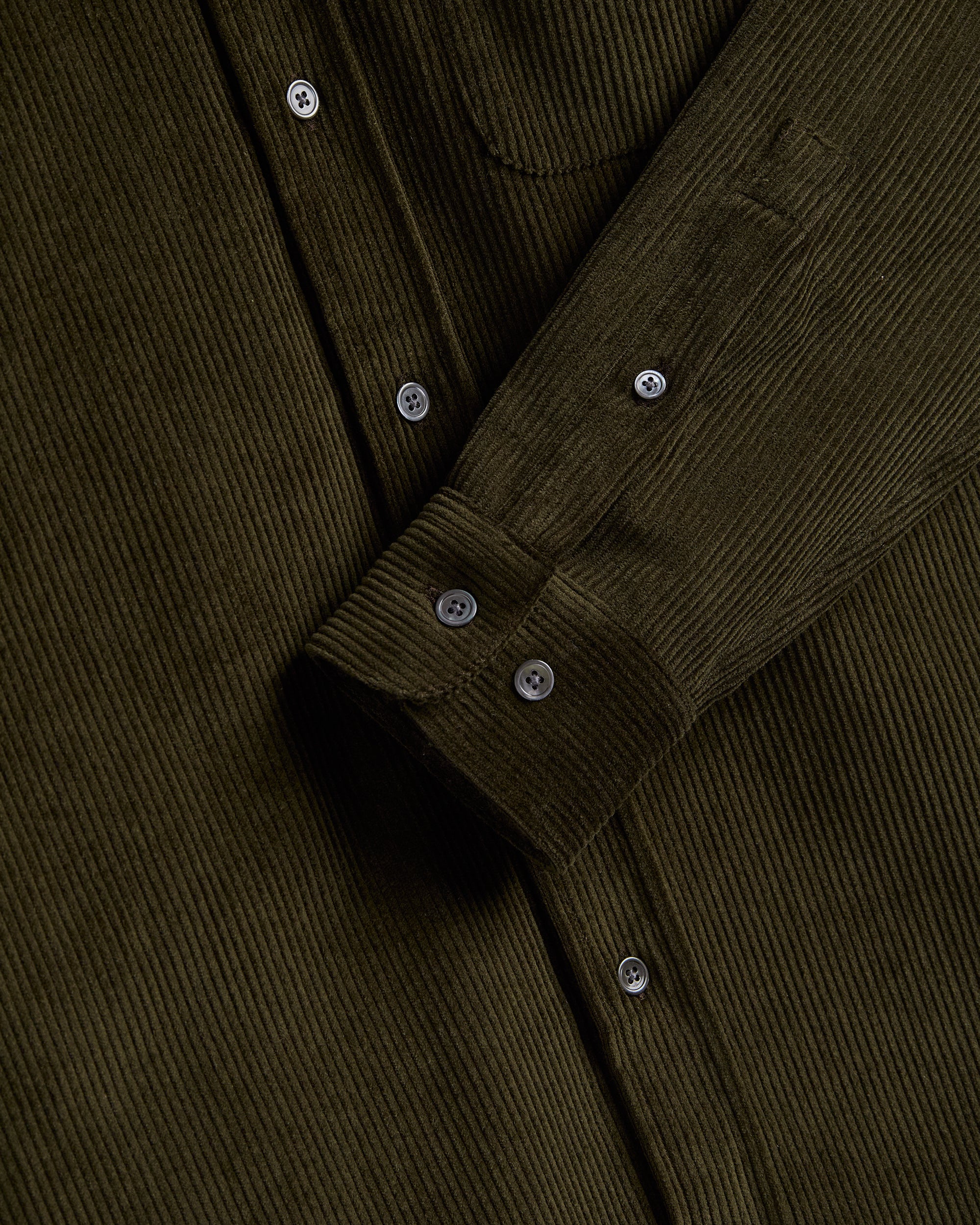 Lobo Corduroy Shirt - Olive