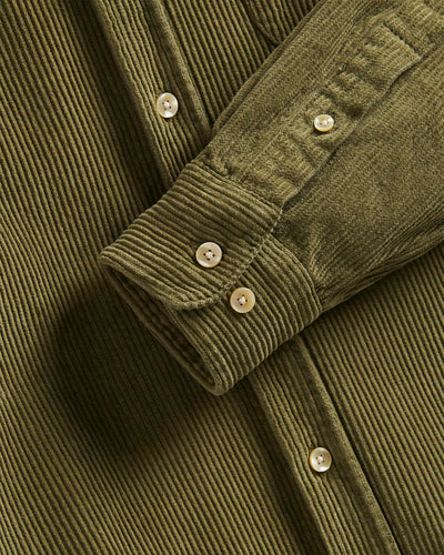 Lobo Corduroy Shirt - Olive