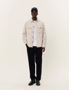 Lennon Bouclé Overshirt - Ivory