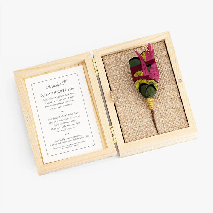 Meeteetse Feather Lapel Pin