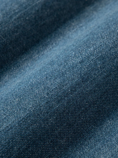Fulton Pocket Denim Shirt - Mid Indigo