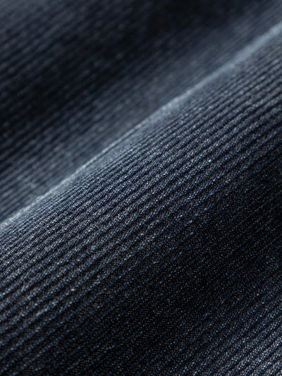 Remi Ripple Denim Jacket - Dark Indigo