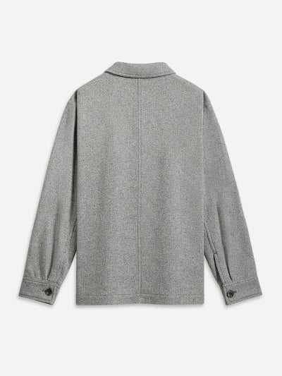 Remi Tweedy Jacket - Light Grey Heather