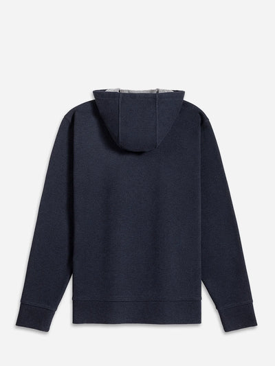 Harper Woolly Zip Hoodie - Dark Navy Heather