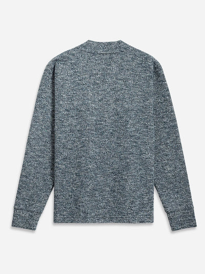 Byron Cloud-Knit Cardigan - Navy