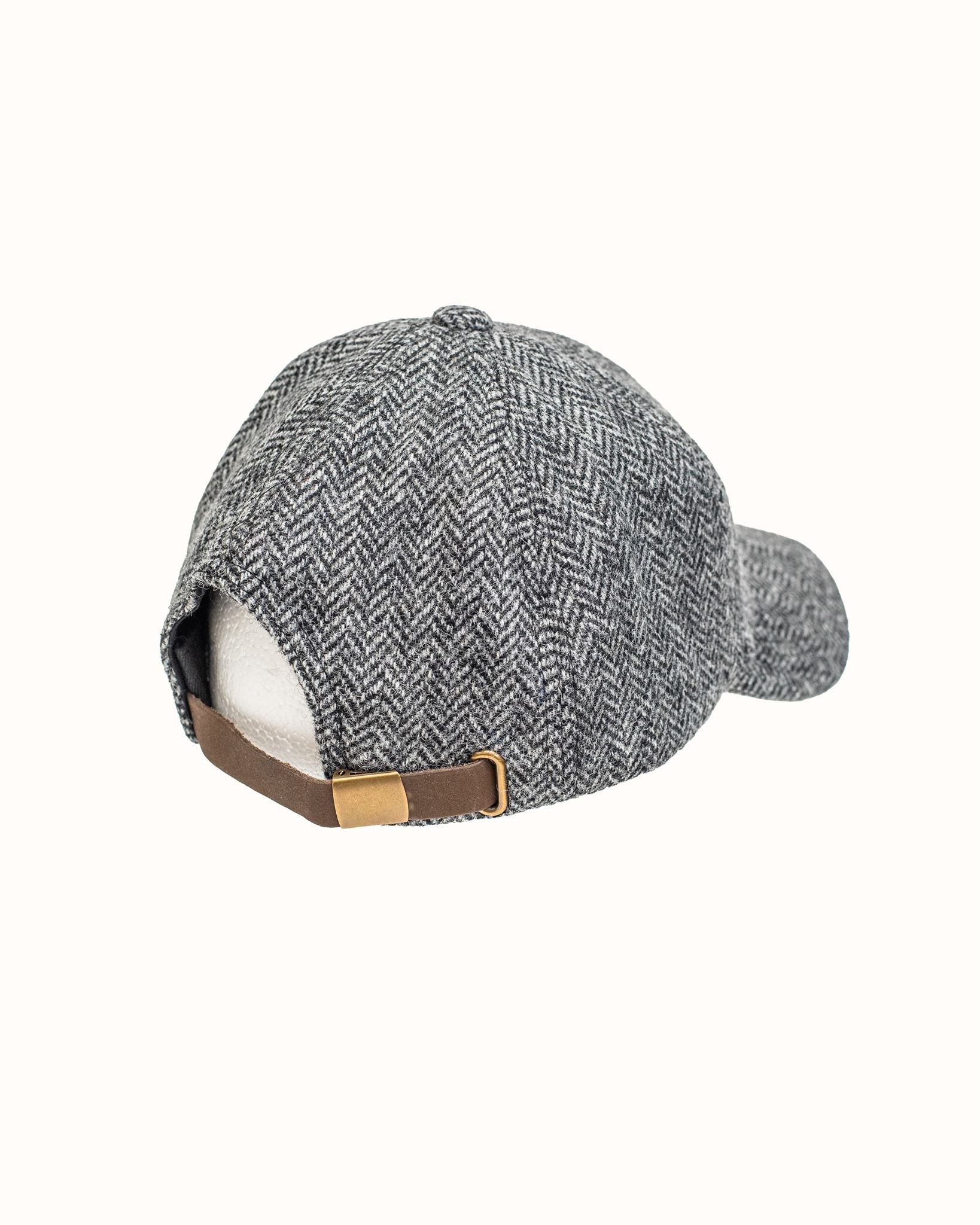 OSU Grey Herringbone Wool Baseball Cap