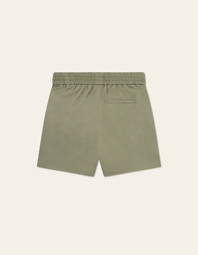 Otto Cotton Shorts - Lichen Green