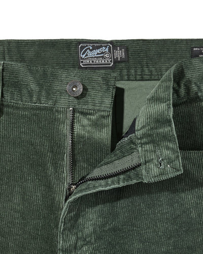 Burlington 5 Pocket Stretch Corduroy - Dusty Olive