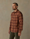 Hudson Double Brushed Plaid Flannel - Maple Glaze