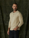 Robles Knit Long Sleeve Polo - Oatmeal