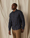 Nikko Button Down Shirt - Brown Plaid