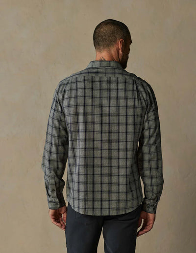 Nikko Button Down Shirt - Ink Plaid