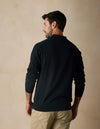 Robles Knit Long Sleeve Polo - Navy