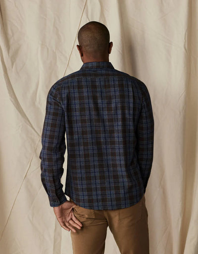 Nikko Button Down Shirt - Brown Plaid