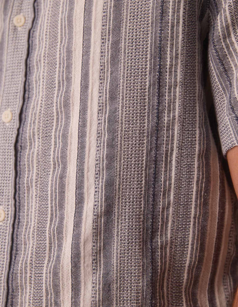 Freshwater Everyday Shirt - Positano Stripe