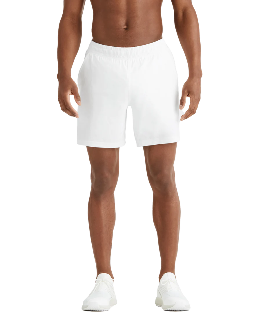 7" Mako Short LINED - Bright White