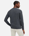 Waffle Henley - Black Heather