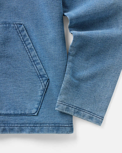 The Baja Pullover - Washed Indigo